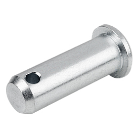 Clevis Pins กับ HEAD DIN 1444, ISO 2341 Finger Cylindrical สำหรับชิ้นส่วนรถยนต์ชิ้นส่วนรถยนต์ตัวยึดความแข็งแรงสูง
