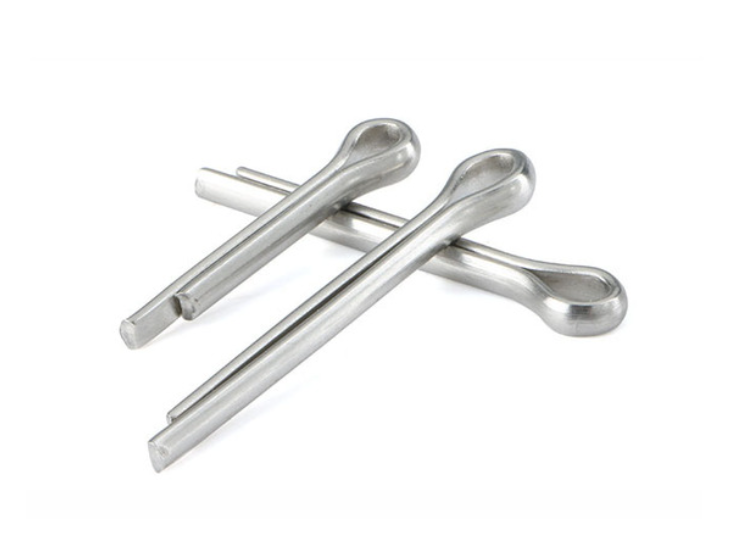 DIN 94 Split Pins สำหรับอุตสาหกรรมยานยนต์ชิ้นส่วนรถยนต์ Cotter Pins ASME B 18.8.1 ZINC-PLATED